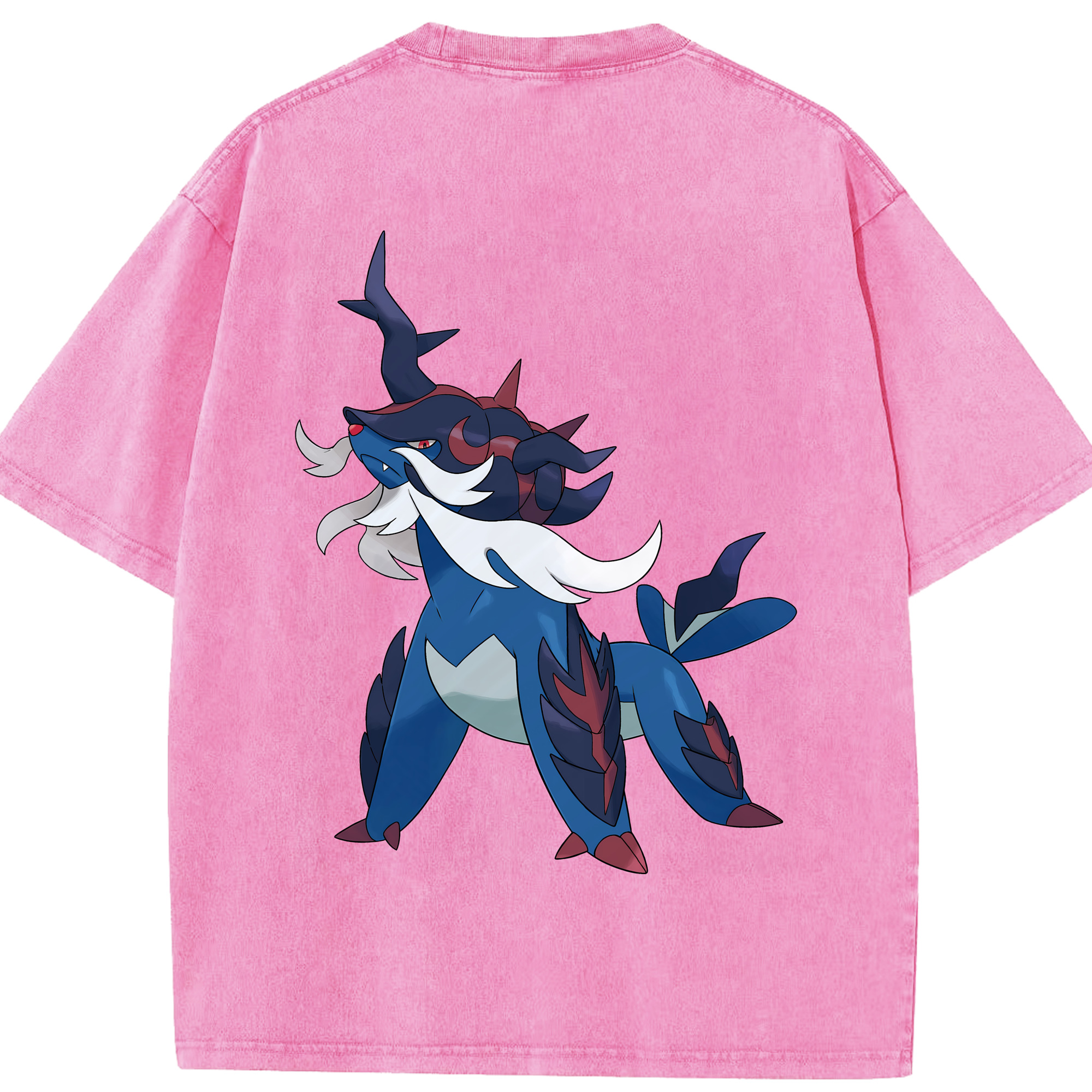 （画像用） ポケットモンスター Pokémon 綿100% ヴィンテージ風 半袖Tシャツ（背面プリント）